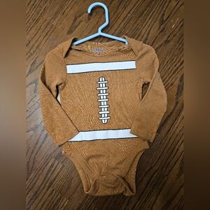 Old Navy Long Sleeve Football Onesie